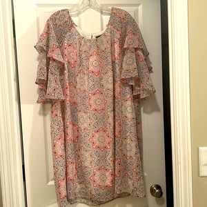 Beautiful pink 3xl dress, gently used